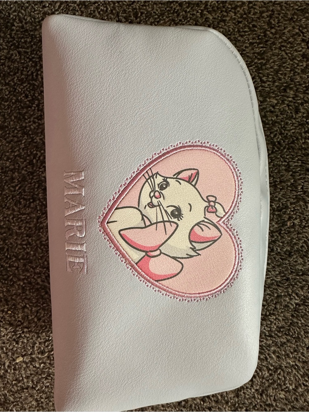 Disney Marie Pink Heart Makeup Pouch